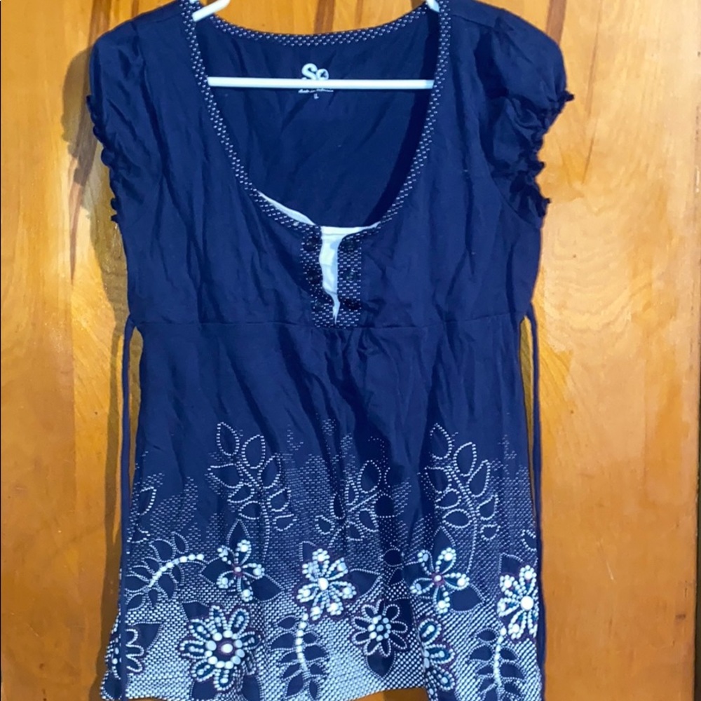 Blue and White too